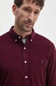 Menčestrová košeľa Polo Ralph Lauren 710818761 burgundské