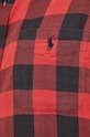 Памучна риза Polo Ralph Lauren 710922250 червен AW23