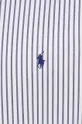 Βαμβακερό πουκάμισο Polo Ralph Lauren σκούρο μπλε