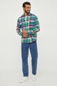 Odzież Polo Ralph Lauren koszula bawełniana 710916603 multicolor