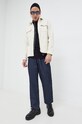Πουκάμισο κοτλέ Hollister Co. KI325.3128.178 μπεζ AW23