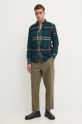 Clothing Barbour cotton shirt MSH4994 green