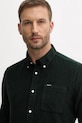 Barbour koszula bawełniana RAMSEY zielony MSH5001