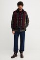 Barbour koszula bawełniana RAMSEY MSH5001 bordowy AA00