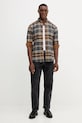 Barbour koszula bawełniana MSH5037 beżowy AA00