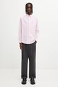 Barbour koszula bawełniana Oxtown MSH5301 różowy