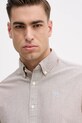 Barbour camicia in cotone Oxtown beige MSH5301