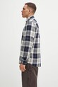 Barbour koszula bawełniana Edgar MSH5355 granatowy AA00