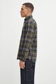 Barbour camicia in cotone Edgar MSH5355 verde AA00