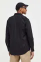 čierna Bavlnená košeľa HUGO