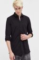 HUGO cămașă din bumbac 50494515 negru AW24