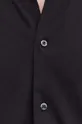 μαύρο Βαμβακερό πουκάμισο HUGO