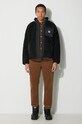 Carhartt WIP camicia in velluto a coste I029958.1R4XX marrone AW23