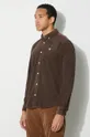 brązowy Carhartt WIP koszula sztruksowa