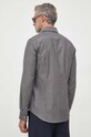 Ρούχα Βαμβακερό πουκάμισο Calvin Klein K10K112083 γκρί