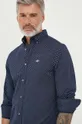 σκούρο μπλε Βαμβακερό πουκάμισο Gant