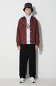 Billionaire Boys Club geacă de lână B23225 burgundia AW23
