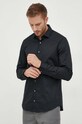 Πουκάμισο Calvin Klein μαύρο K10K112088