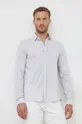 biela Košeľa Calvin Klein Pánsky