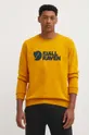 yellow Fjallraven cotton sweatshirt