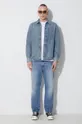 A.P.C. kurtka jeansowa niebieski