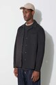 Norse Projects shirt Carsten Solotex Twill LS black N40.0789.9999