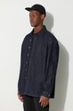 424 cămașă din denim bleumarin 35424EJ01L2.236545
