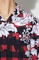 Neil Barett koszula LOOSE HAWAIIAN CHECK WITH BOLTS PBCM186.V024.1495