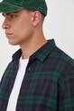 Desigual koszula bawełniana 23WMCW37 CAM ALF 23WMCW37 granatowy