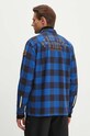Ρούχα Βαμβακερό πουκάμισο Universal Works L/S Utility Shirt 29177 μπλε