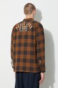 Oblečenie Bavlnená košeľa Universal Works /S Utility Shirt / 29177 hnedá