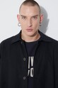 Universal Works cotton shirt Travail Overshirt 29905 black