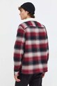 Odzież Hollister Co. kurtka koszulowa KI325.3124.528 bordowy