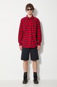 Filson cotton shirt Alaskan Guide Shirt FMCAM0005 red SS24