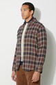 Бавовняна сорочка Filson Vintage Flannel Work Shirt темно-синій FMCAM0016