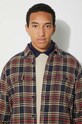 Бавовняна сорочка Filson Vintage Flannel Work Shirt FMCAM0016 темно-синій