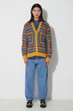 Evisu camicia di jeans Seagull Appolique 2EAHTM3SL8012RXCT blu AW23