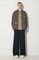 Evisu camicia in cotone Camuflage Brushstoke Daicock Print 2EAHTM3SL8014RXCT verde AW23