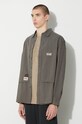 Evisu camicia in cotone Camuflage Brushstoke Daicock Print verde 2EAHTM3SL8014RXCT