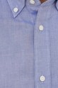 Βαμβακερό πουκάμισο United Colors of Benetton 5TUGUQ03S.901 μωβ AW23
