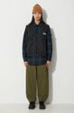 Βαμβακερό πουκάμισο Engineered Garments Trail Shirt 23F1A026.ES055 μαύρο AW23