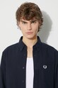 Fred Perry camicia in cotone M5516.608 blu navy