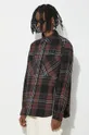 marrone AAPE camicia in cotone Long Sleeve Shirt Flannel