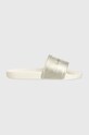 Шлепанцы Calvin Klein Jeans SLIDE NY PEARL YW0YW01243 серебрянный AW24