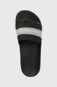 μαύρο Παντόφλες Calvin Klein Jeans SLIDE PRINTED LOGO W