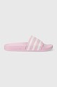 adidas Originals klapki Adilette syntetyczny różowy IE9618