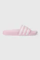 pink adidas Originals sliders Adilette Women’s