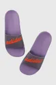 fialová Šľapky adidas Dámsky