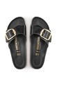 Шкіряні шльопанці Birkenstock Madrid 1022541 чорний