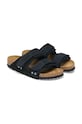 Замшевые шлепанцы Birkenstock Uji чёрный 1024810